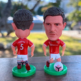 Soccer Player Action Figures for Kids Fans Gifts Souvenir