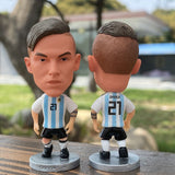 Soccer Player Action Figures for Kids Fans Gifts Souvenir