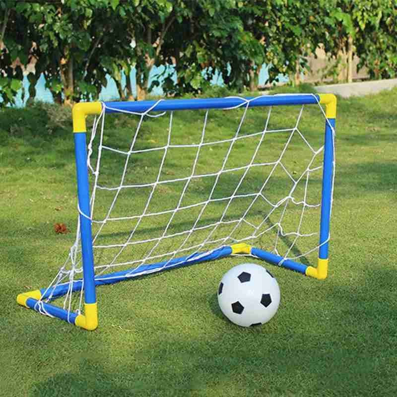 Kids Outdoor Toy Football Mini Toy Football Goal Toy Set