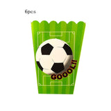 Soccer Football Theme Kids Party Birthday Party Decoration Set Cup