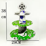 Soccer Football Theme Kids Party Birthday Party Decoration Set Cup