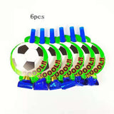 Soccer Football Theme Kids Party Birthday Party Decoration Set Cup