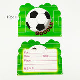 Soccer Football Theme Kids Party Birthday Party Decoration Set Cup