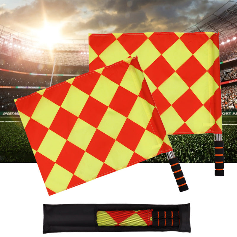 1 Set Soccer referee flags