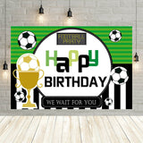 Soccer Field Stadium Grassland Background Decoration