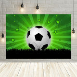 Soccer Field Stadium Grassland Background Decoration