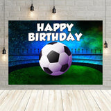 Soccer Field Stadium Grassland Background Decoration