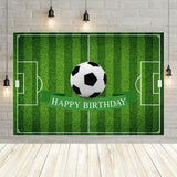 Soccer Field Stadium Grassland Background Decoration