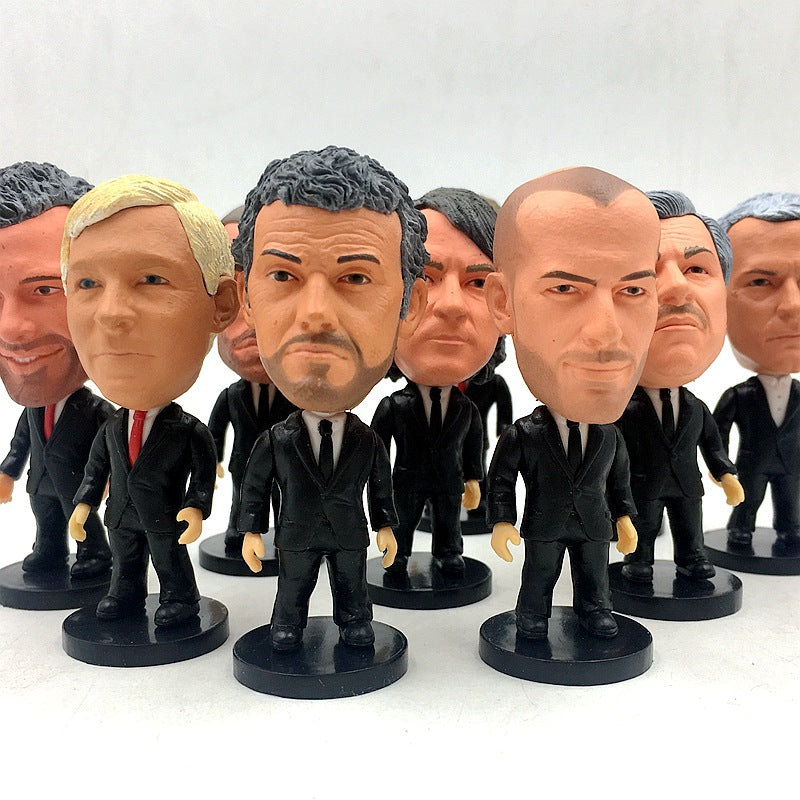 Football Coach Suit Figure for Fans Souvenir Gift