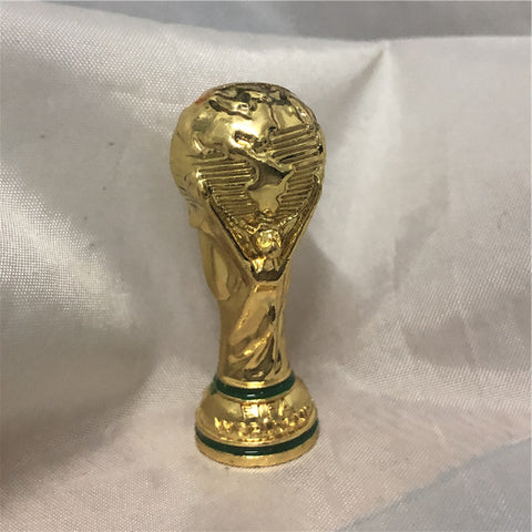 Soccerwe 6.5cm Brazil Cartoon Soccer Star Dolls Fans Gift Yellow Kit