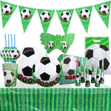 2022 Green Football World Cup Theme Cutlery Sets