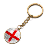 New 2022 Qatar World Cup Souvenirs Time Gem Key Chain