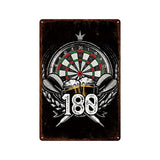 Game Bar Darts Metal Plate World Cup Cheer Painting