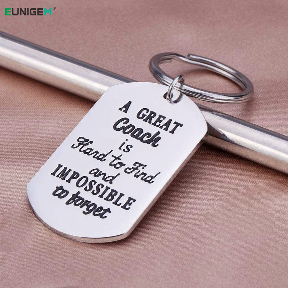 Coaches Keychain Sports Gifts