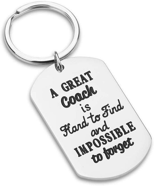 Coaches Keychain Sports Gifts