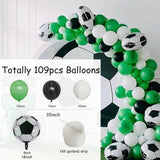 Soccer Sports Balloons Set For Football Birthday Party Decorations