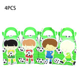 Soccer Theme Favor Box Cupcake Decorations Kids Party