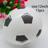 Football Soccer Balloons for Boys Birthday Games Toys Event Party Decor Supplies