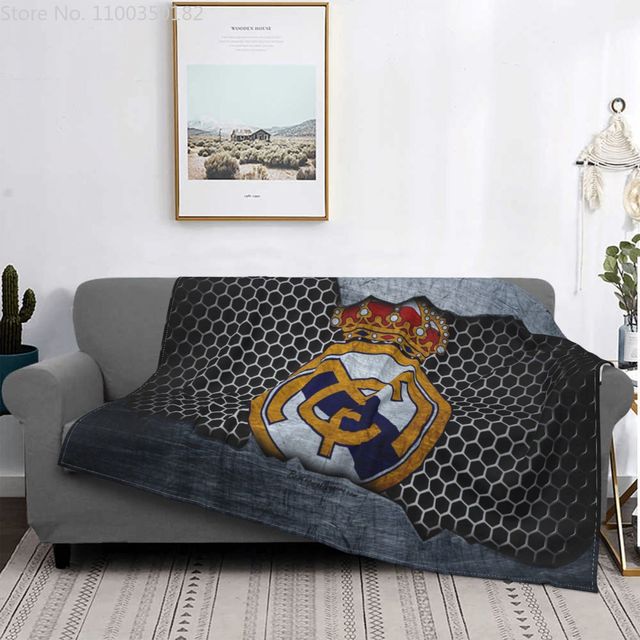 Real Madrids Fleece Blanket