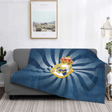 Real Madrids Fleece Blanket