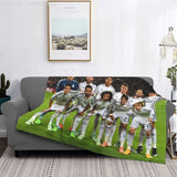 Real Madrids Fleece Blanket