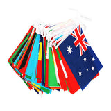 Football Soccer National Flag Country World Banner Bunting small hanging  flag