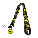 Football Mobile Phone Long Neck Lanyard