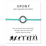 Soccer Bracelets for Women Jewelry Gift