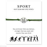 Soccer Bracelets for Women Jewelry Gift