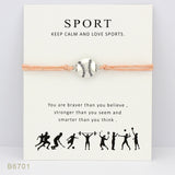 Soccer Bracelets for Women Jewelry Gift