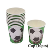 Football theme Party Tableware Plates