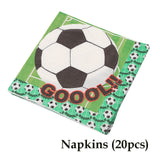 Football theme Party Tableware Plates