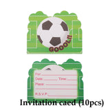 Football theme Party Tableware Plates